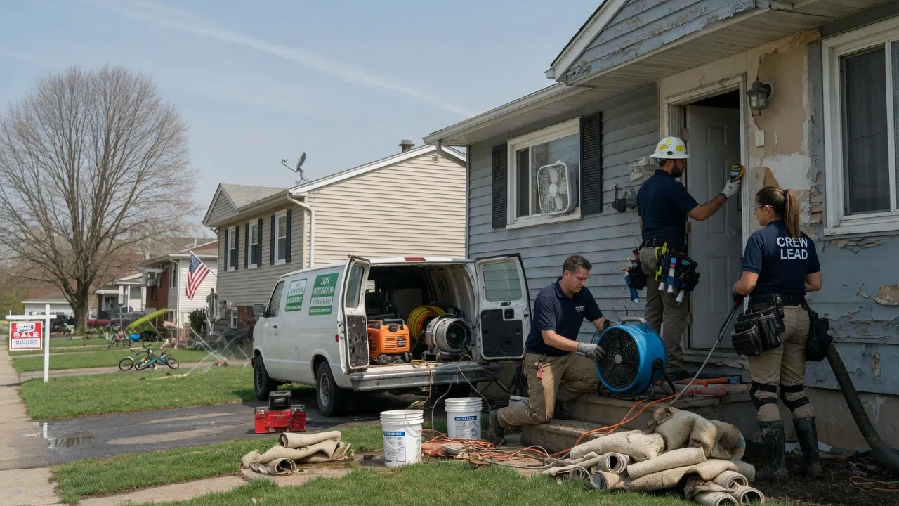 Flood Cleanup in Eureka, IL near me